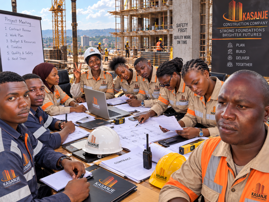 welcome to kasanje construction company