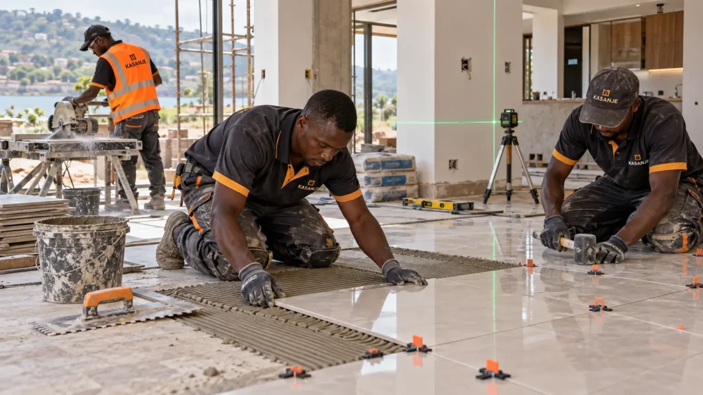 Tile Installation Costs and Planning in Uganda